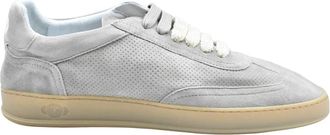 Soldini Amalfi Sneakers - Heren - Sneakers - Grijs - 45 EU - Leer - Schoenen