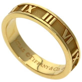 Tiffany & Co. Atlas Yellow Gold (18K) Band Ring (Pre-Owned)