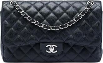 Chanel Borsa a spalla vintage Pre-owned Double Flap - - Pre-owned - Donna - Nero - ONE SIZE