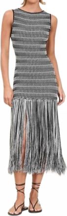 Devon Windsor Leiza Dress In Ash
