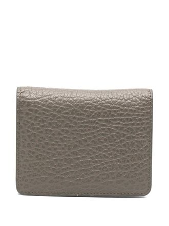 Maison Margiela Four-Stitches card holder - women - Calf Leather - One Size - Grey