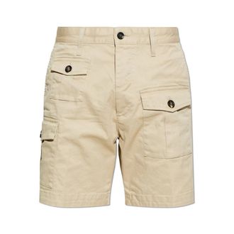 Dsquared2 Hombre, Pantalones cortos, Beige, Talla: S