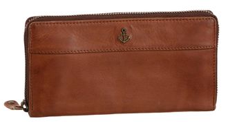Harbour 2nd Geldb&ouml;rse HARBOUR 2ND Atlantica, Damen, braun (charming cognac), Leder, Kleinlederwaren Geldb&ouml;rse, aus Leder mit sch&ouml;ner Logo Pr&auml;gung