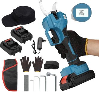 OEM Tijeras De Podar El&eacute;ctricas, Motor Sin Escobillas, Funcionan Con Pilas, Incluye 2 Pilas