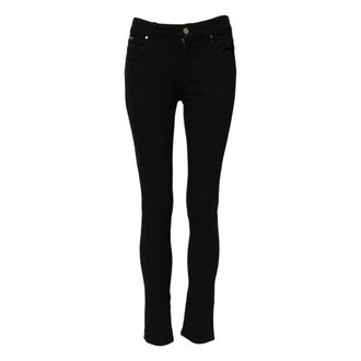 Dolce & Gabbana Dames, Jeans, Zwart, Maat: XS Denim
