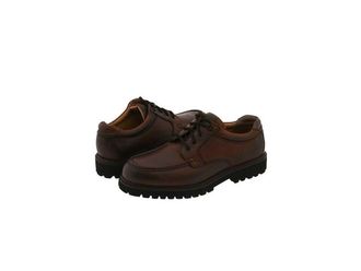 Dockers Glacier Mens Lace Up Moc Toe Shoes Dark Tan Leather : 10.5 D - Medium