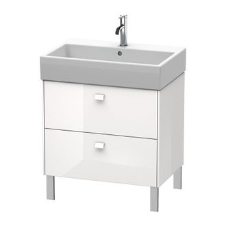 Duravit Mueble De Aseo Duravit Brioso De Pie 68,4 X 45,9 Cm, 2 Extra&iacute;bles, Extra&iacute;ble Superior Incl. Hueco Para Sif&oacute;n Y Delantal, Para Lavabo Vero Air 235070, 