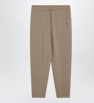 Burberry Beige Cashmere-Blend Jogging Trousers