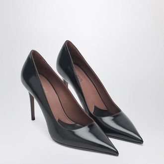 PARIS TEXAS Vera 85 schwarze Lederpumps