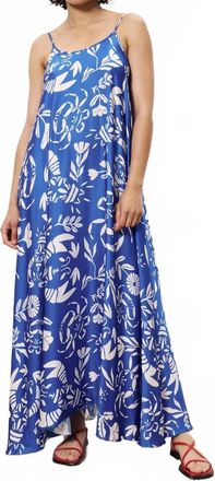 FRNCH Isys Homard Maxi Dress In Blue