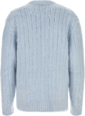 Dolce & Gabbana Neck Cardigan - Blue