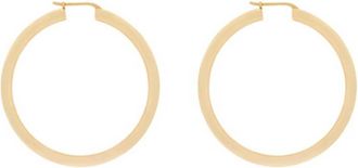Saint Laurent Golden Hoop Earrings