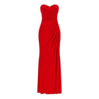 Elie Saab Dames, Jurken, Rood, Maat: XS Jersey