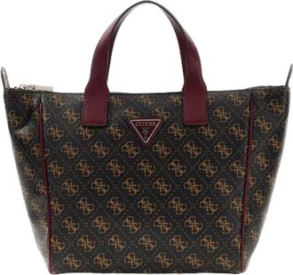 Guess Follie Small Tote - Dames - Shoppers - Bruin - ONE Size - Tassen