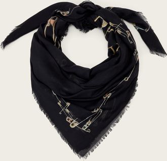 AllSaints Modal Cora Pin Scarf, Size: One Size