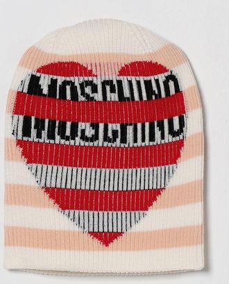 Moschino Cappello Moschino Jeans in lana a righe