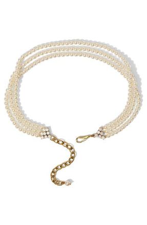 Nadri Madrid Faux Pearl Choker Necklace in Gold at Nordstrom