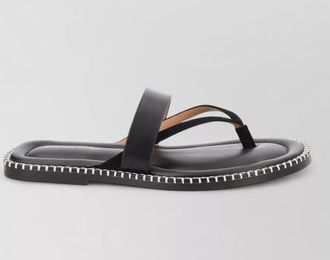 Dries Van Noten leather slides