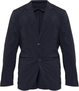 Emporio Armani Removable Straight Blazer - Heren - Blazers - Blauw - 3XL - Jassen