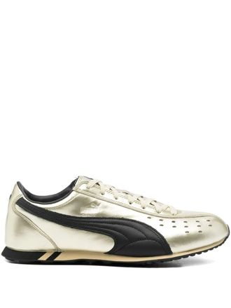 Puma formstrip-logo sneakers - unisex - Leather/Polyurethane/Fabric/Rubber - 10.5 - Gold