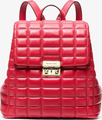 Michael Kors Tribeca Small Quilted Leather Backpack