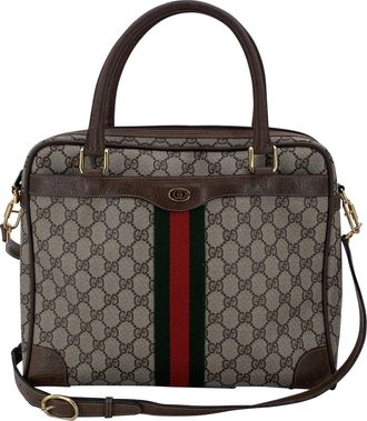 Gucci Gucci Vintage Stoffen Handtas