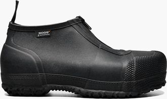 Bogs Mens Overshoe Zip Composite Toe Overshoes In Black