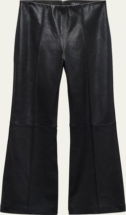 Rag & Bone Irina Kick-Flare Leather Pants