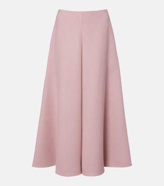 Dorothee Schumacher Layered Coolness high-rise midi skirt