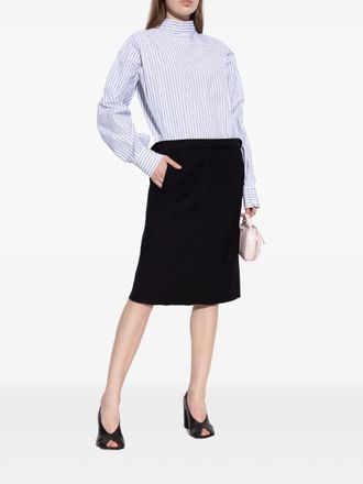 Maison Margiela Zwarte Slingback Open Teen Sandal