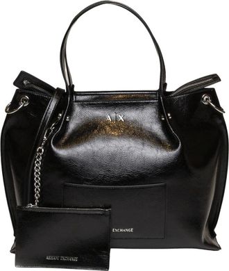 A|X Armani Exchange Borsa Shopper - - Bags - Donna - Nero - ONE SIZE
