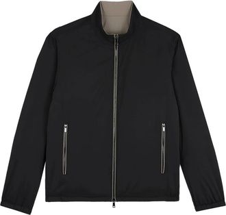 Paul & Shark Typhoon Platinum omkeerbaar jack - Zwart