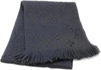Louis Vuitton Pre-owned Scarves, male, Black, Size: ONE SIZE Pre-owned Stole