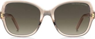 Marc Jacobs Brown Gradient Butterfly Ladies Sunglasses MARC 555/S 010A/HA 55