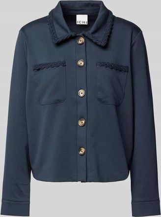 Ichi Blazer mit aufgesetzten Brusttaschen Modell SIMONSE in Marine, Gr&ouml;&szlig;e XL