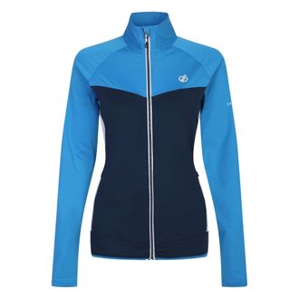 Dare 2B Dare 2B Dames/Dames Elation II Core Stretch Gerecycleerde Fleece (Maanlicht Denim/Zweedse blauw)