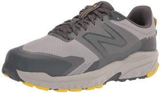 New Balance Mens Fresh Foam 510 V6 Trail Running Shoes, Raincloud/Magnet/True Yellow, 11.5
