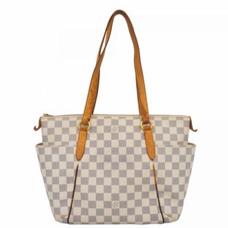 Louis Vuitton White Tote Bag (Pre-Owned)