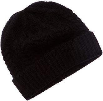 Sofiacashmere Tf Dnu Sofiacashmere Chunky Cable Cashmere Beanie