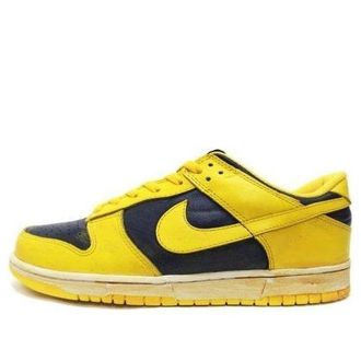 Nike Dunk Low Vintage Varsity Maize Midnight Navy 446242-700