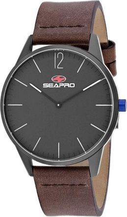 Seapro Mens Black dial Watch