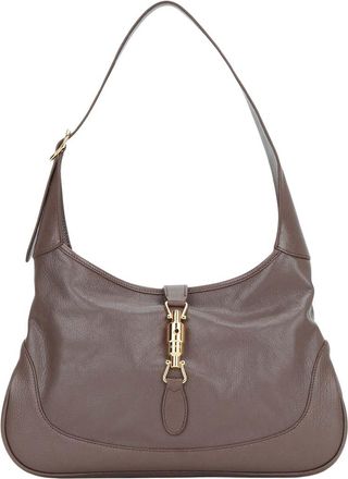 Gucci Taupe Jackie 1961 Medium Shoulder Bag