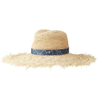 Maison Michel Hats, female, Beige, Size: S CAP