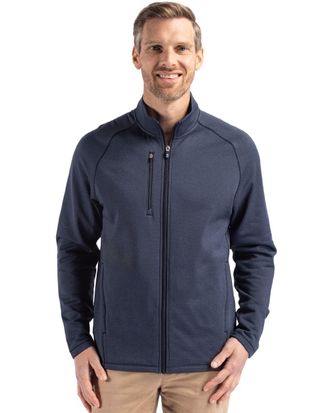 Cutter & Buck Peshastin Fleece Recycled Mens Full Zip Jacket
