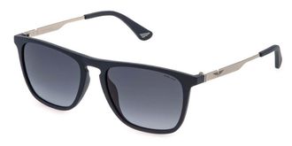Police SPLQ80 ORIGINS LITE 34 9AGM Mens Sunglasses Blue Size 55