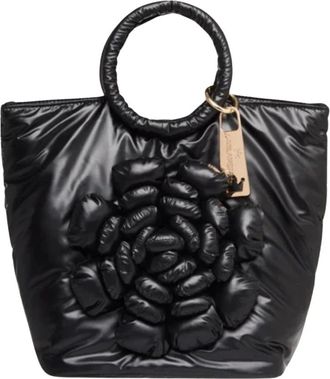 La Milanesa Borsa Irene - Dames - Shoppers - Zwart - ONE Size - Nylon - Tassen