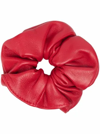 Manokhi Scrunchie met ruches - Rood