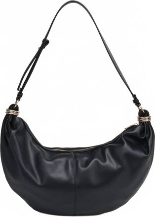 Urban Expression Womens Bianca Hobo Shoulder Bag In Black