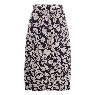 Liu Jo Midi Skirts, female, Multicolor, Size: XS Elasticated Printed Midi Skirt
