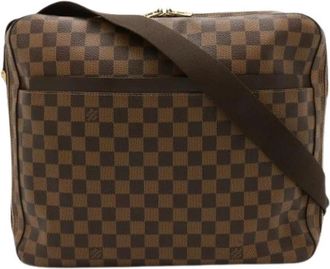 Louis Vuitton Pre-owned Damier Schoudertas - Heren - Vintage Schoudertas - Bruin - ONE Size - Vintage